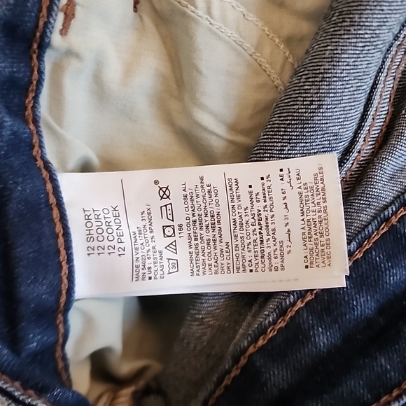 Old Navy Pop Icon Skinny Jeans Size 12 Short - Picture 3 of 4